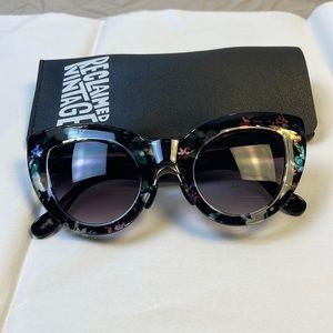 black floral cat eye jeepers peepers